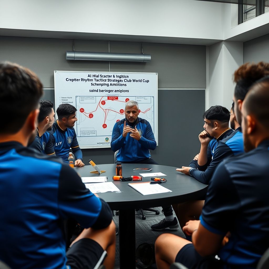 伟德体育官网-阿尔希拉尔主帅强调比赛节奏，冲击世俱杯冠军信心足